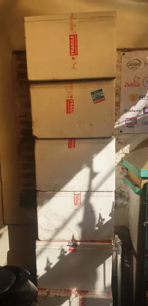 Box Styrofoam bekas Frozen Food