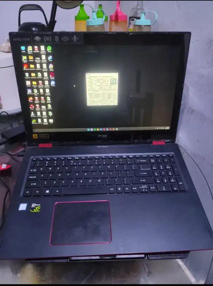 Acer Predator Nitro 5 Np515 Touchsreen i7 85xx Vg 4gb Ddr5 16/256