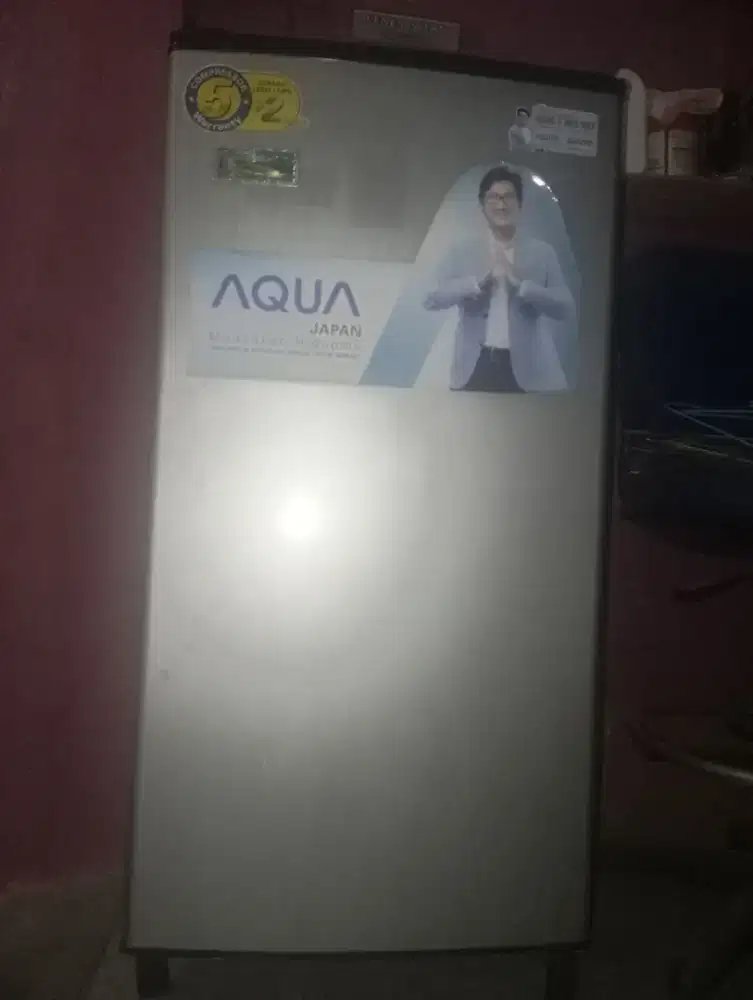 Jual kulkas merk Aqua satu pintu
