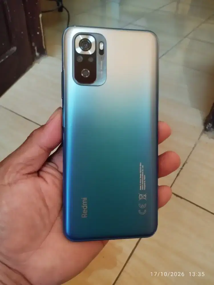 Xiaomi Redmi Note 10s ram 6/64gb mulus dan normal