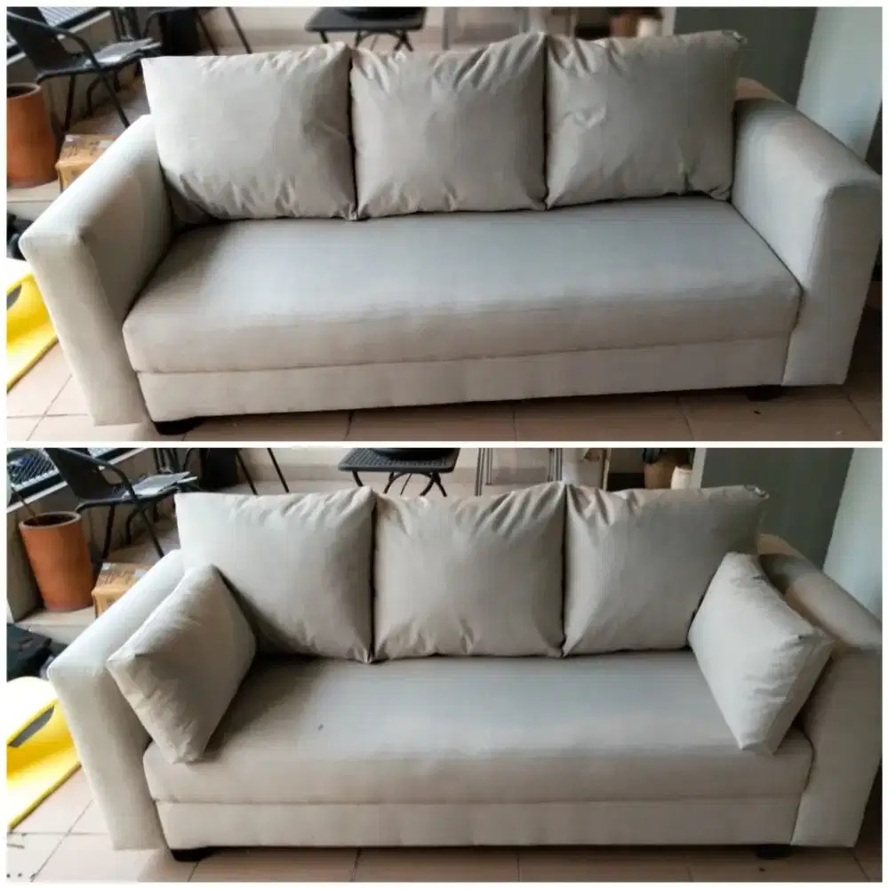 Tukang sofa panggilan melayani ganti bahan kulit&kain