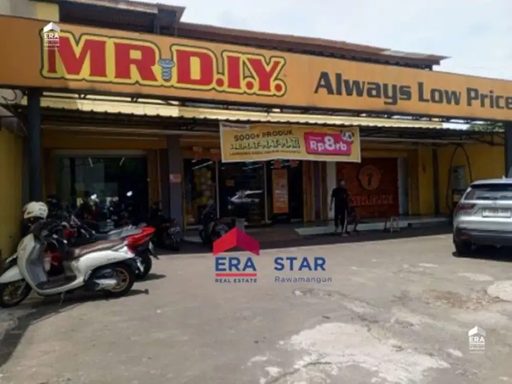 Beli Tanah Bonus Tempat Usaha di Jalan Raya Cimuning Mustikajaya Bekasi