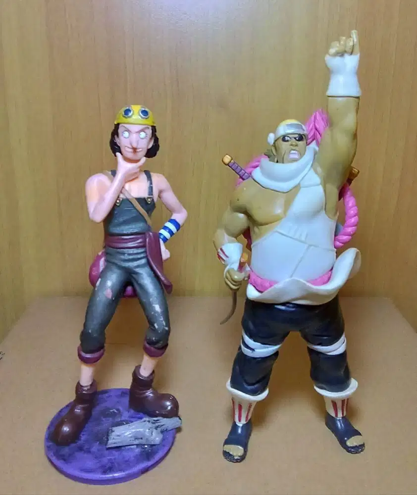 Mainan Figure One Piece Killer Bee & Usopp