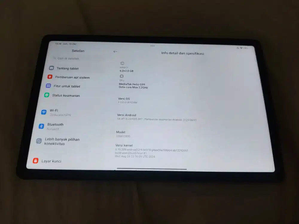 Redmi Pad 6/128 (bukan SE ya)