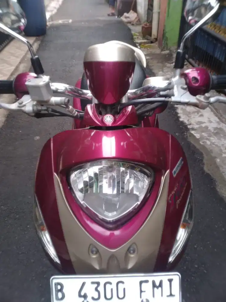 YAMAHA FINO 125 GRANDE 2019 MERAH MAROON