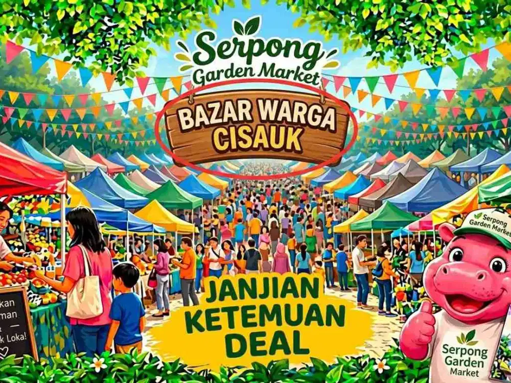 bazar serpong garden 3