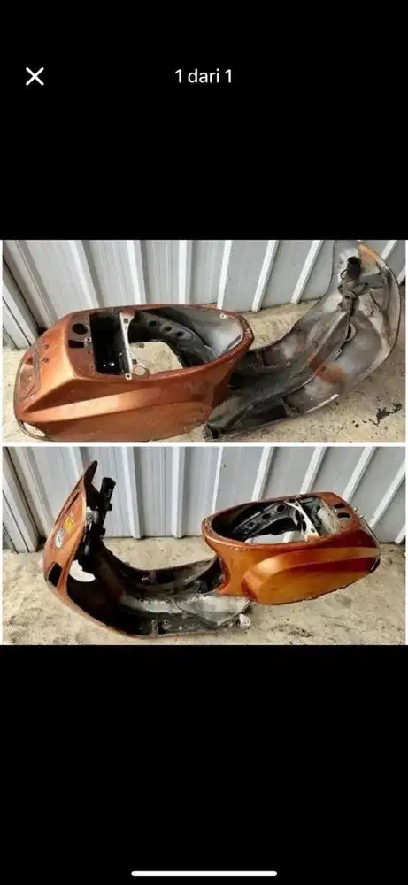 Menjual rangka vespa lx tahun 2012