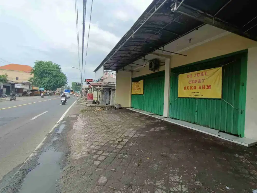 RUKO STRATEGIS MURAH PINGGIR JALAN MOJOKERTO - JABON