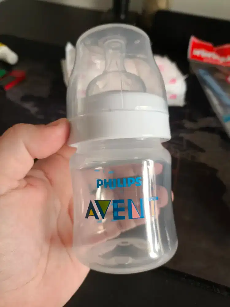Botol Susu Bayi Philips Avent 125ml Bonus Sikat Botol Dan Penyerap Asi