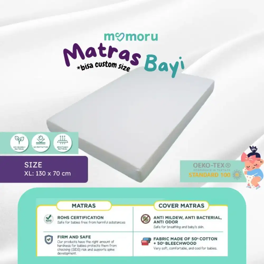 Matras anak lengkap sprei anti air/anti ompol