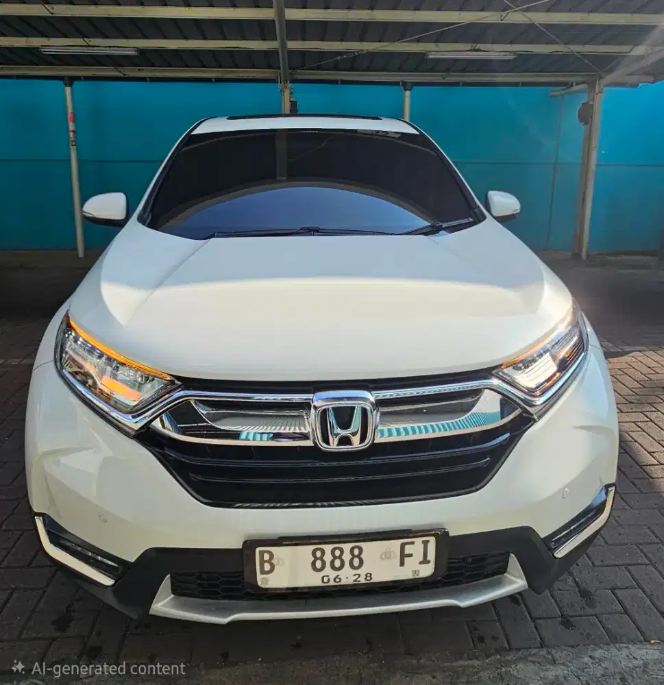 Honda CR-V 1.5 AT Prestige Orchid white