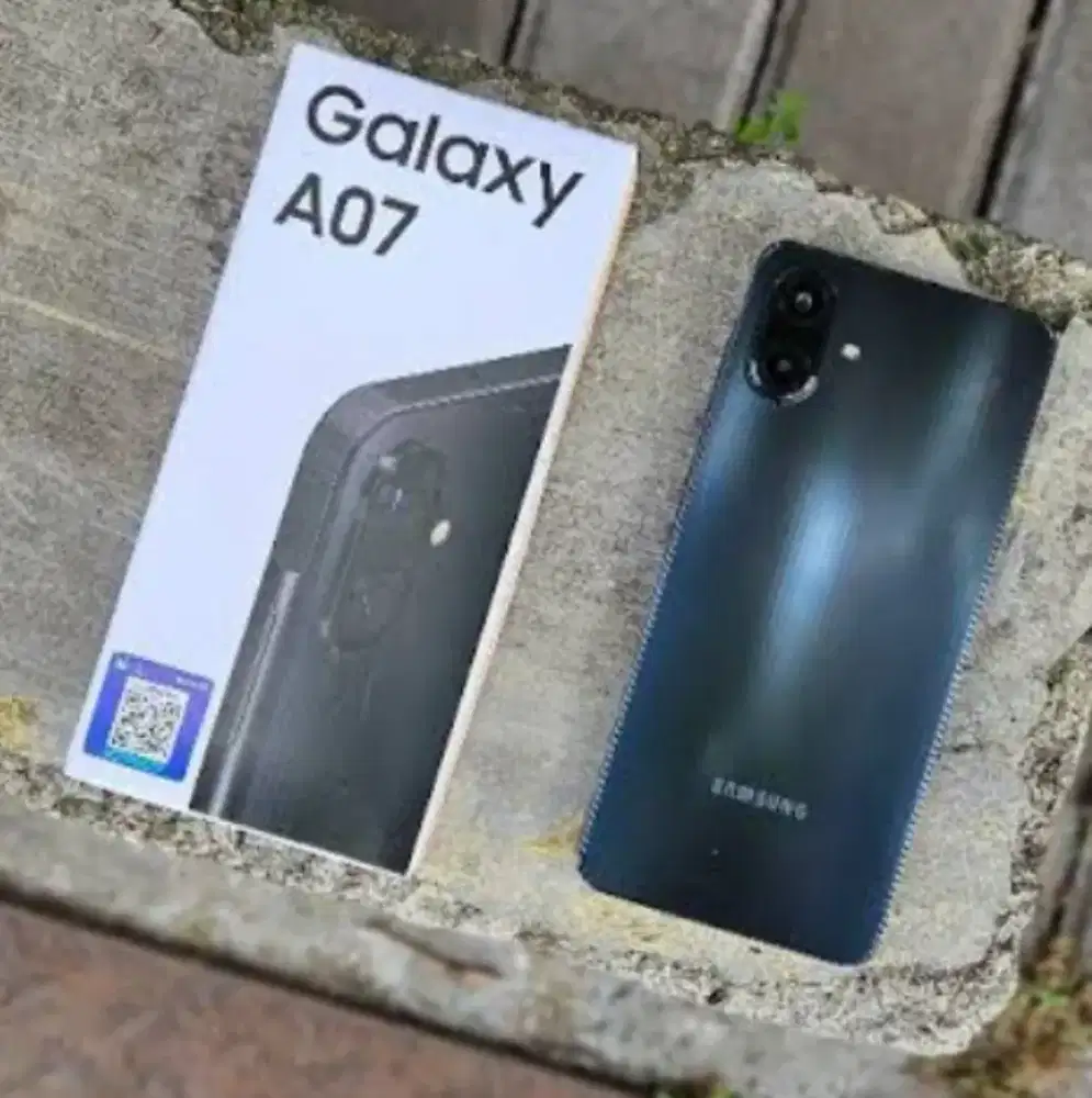 Murah hp Samsung A07 ram 4/128 LKP mulus normal
