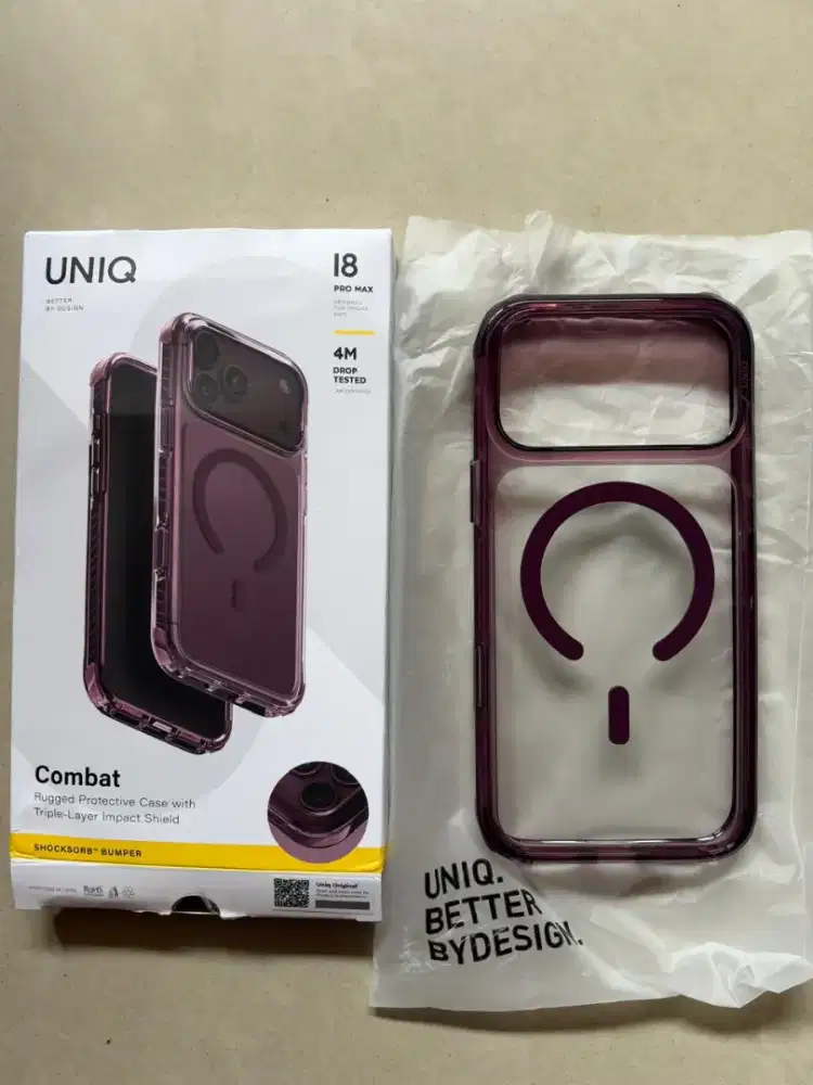 Case iphone 18 promax burgundy