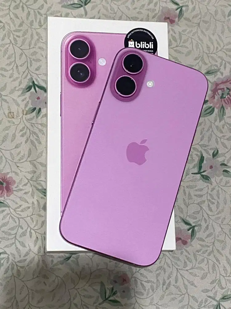 Dijual Pribadi iPhone 16 128GB Bekas| BH 93% | Garansi | Fullset