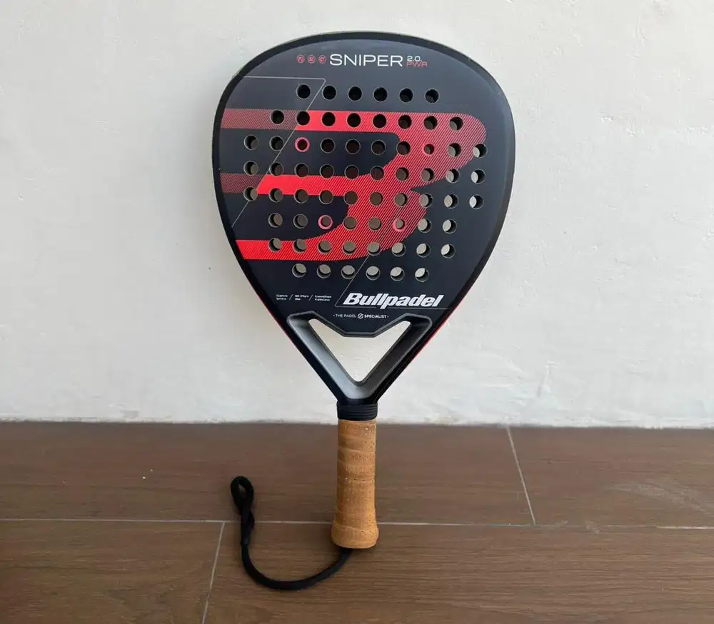 Raket Padel Bullpadel Sniper Power 2.0 Black 2026 Second