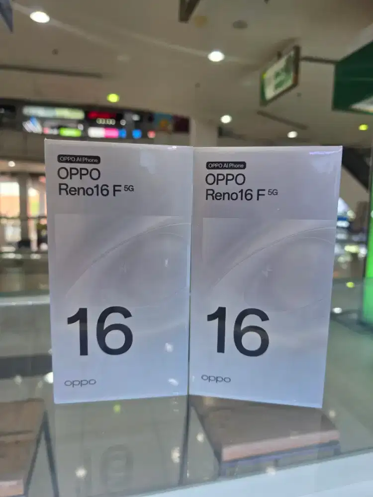 Oppo Reno 16f 5G 8/256gb  new garansi resmi kredit tanpa dp 0%
