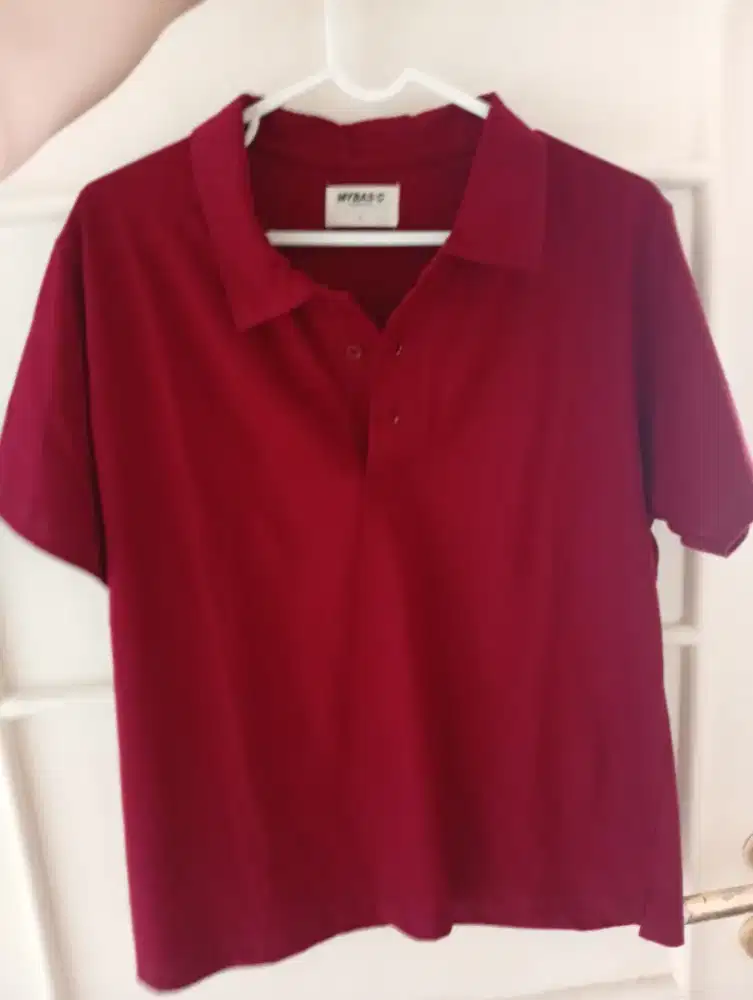 Dijual cepat polo cotton 25 nyaman banget