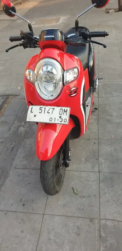 Scoopy sporty th 2020 mulus pool pjk baru