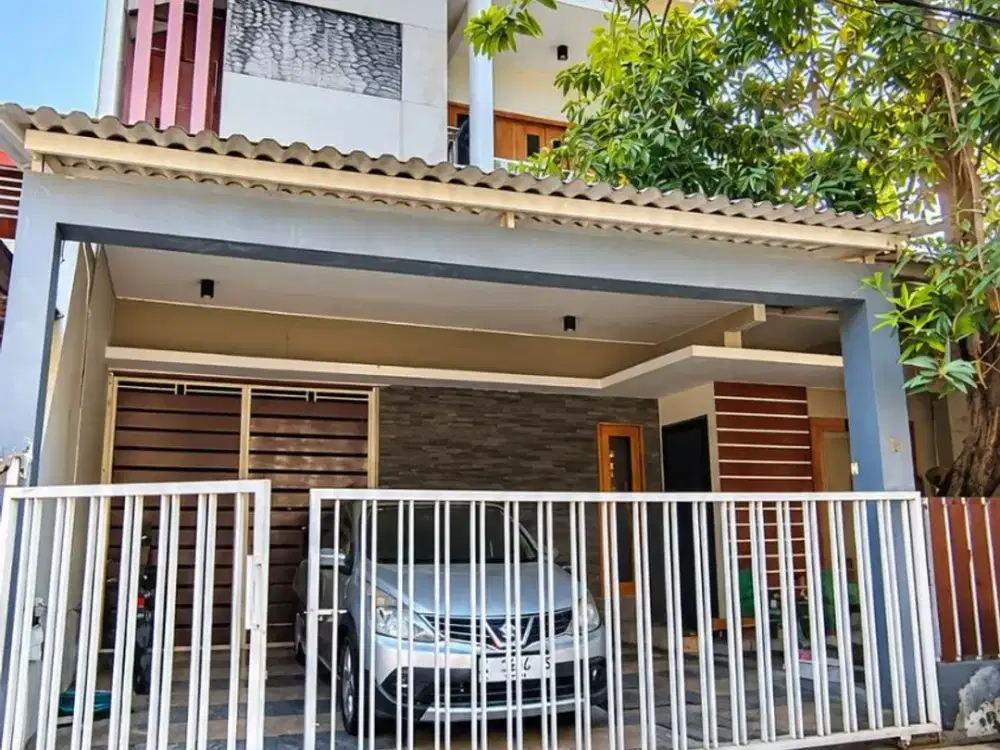 Rumah Minimalis Modern 2 Lantai di Perumahan Rungkut Asri Surabaya