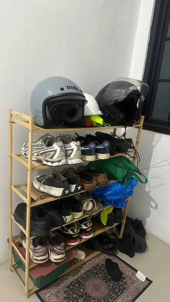 Rak sepatu 6 susun