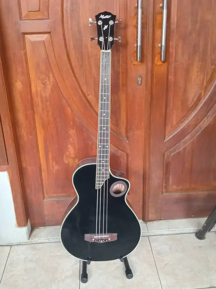 JUAL GITAR BASS AKUSTIK ORIGINAL MAXTAR