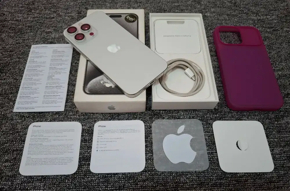 IPhone 15 Pro Max White Titanium 256 GB IBOX ( TT/BT )