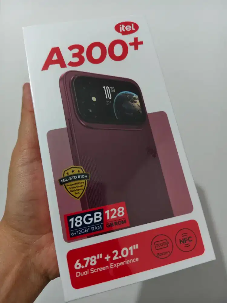 Itel A300+ Segel Baru Murah