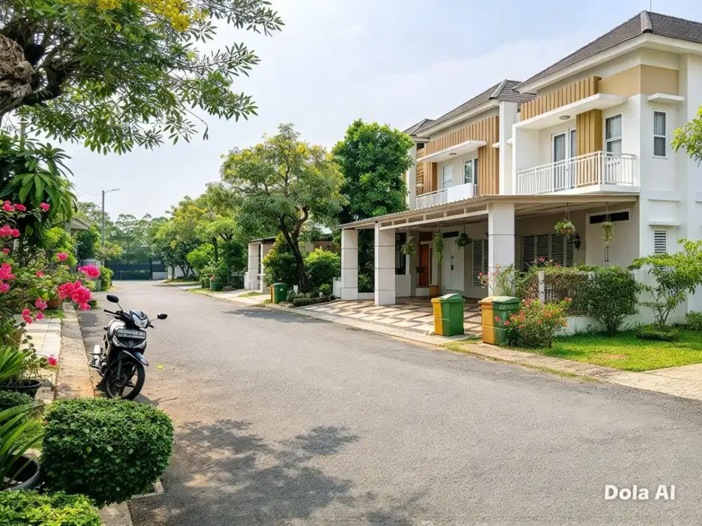 Rumah Dijual Cluster Bluebell Summarecon Bekasi Full Renovasi