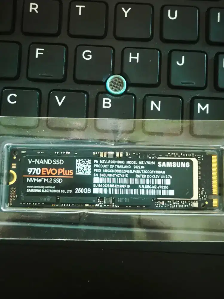 Ssd nvme samsung evo 250gb