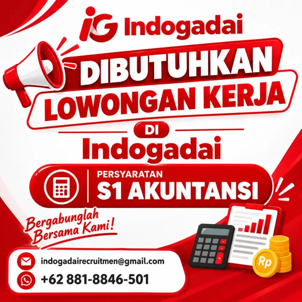 Lowongan pekerjaan sebagai admin