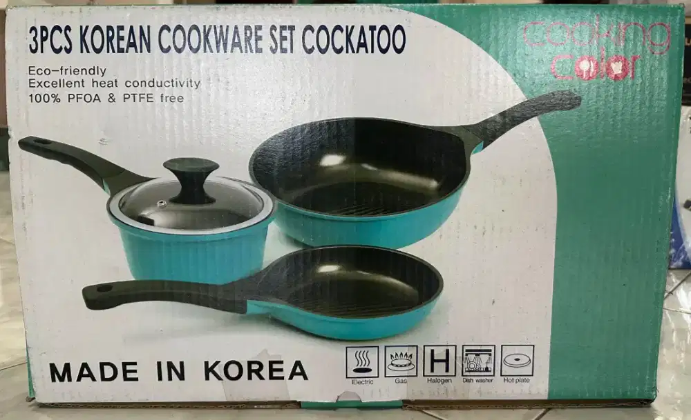 Korean Cookware Set COCKATOO (3 pcs)