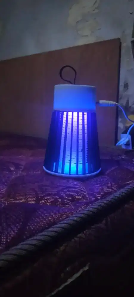 Punya lampu buat matiin nyamuk
