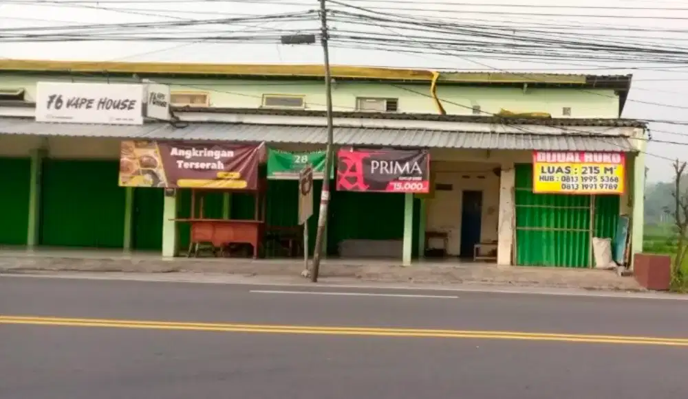 Jual Cepat Ruko( 7 Ruko), depan Polres Wates K Progo
