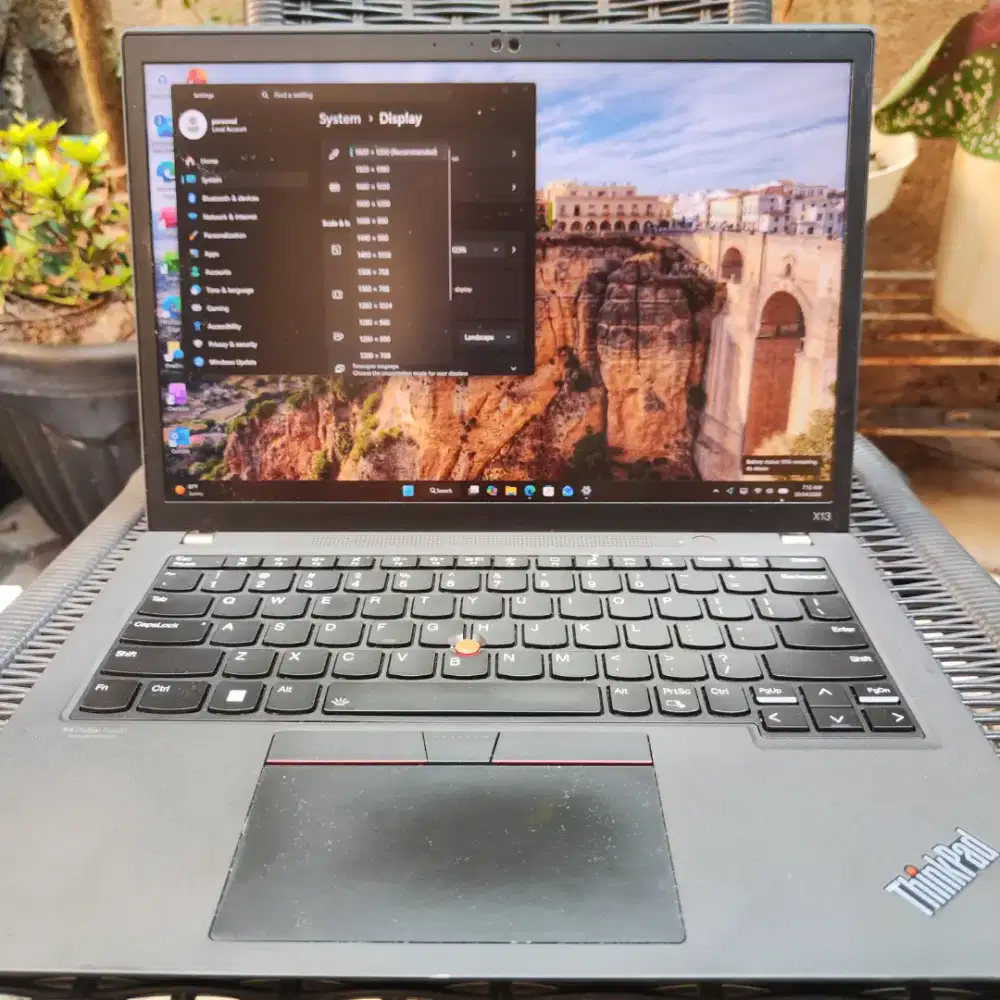 Lenovo Thinkpad X13 g2, touchscreen, LPDDR4x 16GB, iris xe