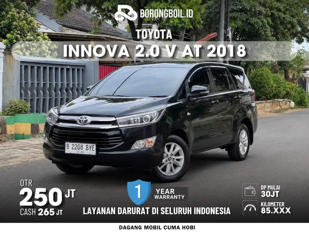 Innova 2.0 V AT 2018 Hitam