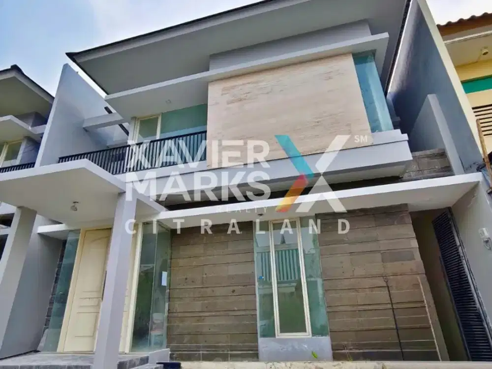 Rumah Citraland Emerald Mansion Minimalis Modern Row Jalan Besar