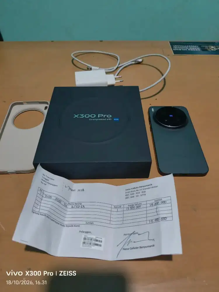 Vivo x300 pro masih garansi