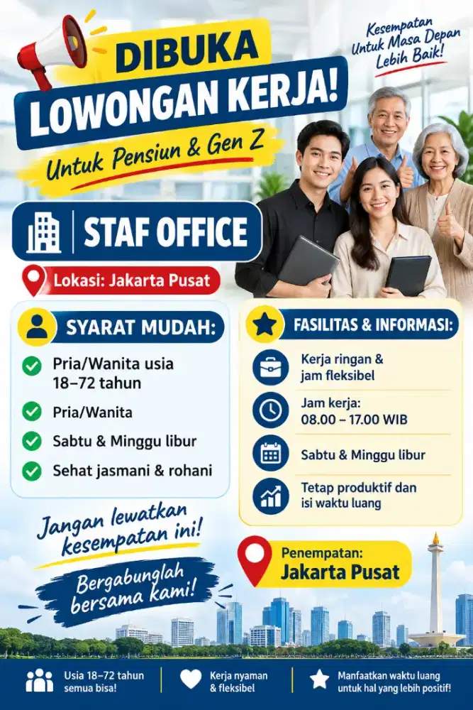 LOKER JAKARTA PUSAT