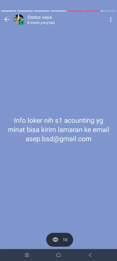 Lowongan kerja s1 acounting