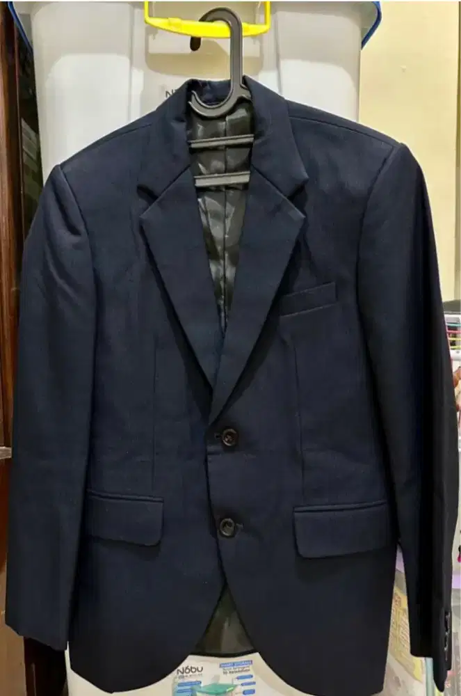 Jas Warna Biru Navy Lingkar Dada 94cm