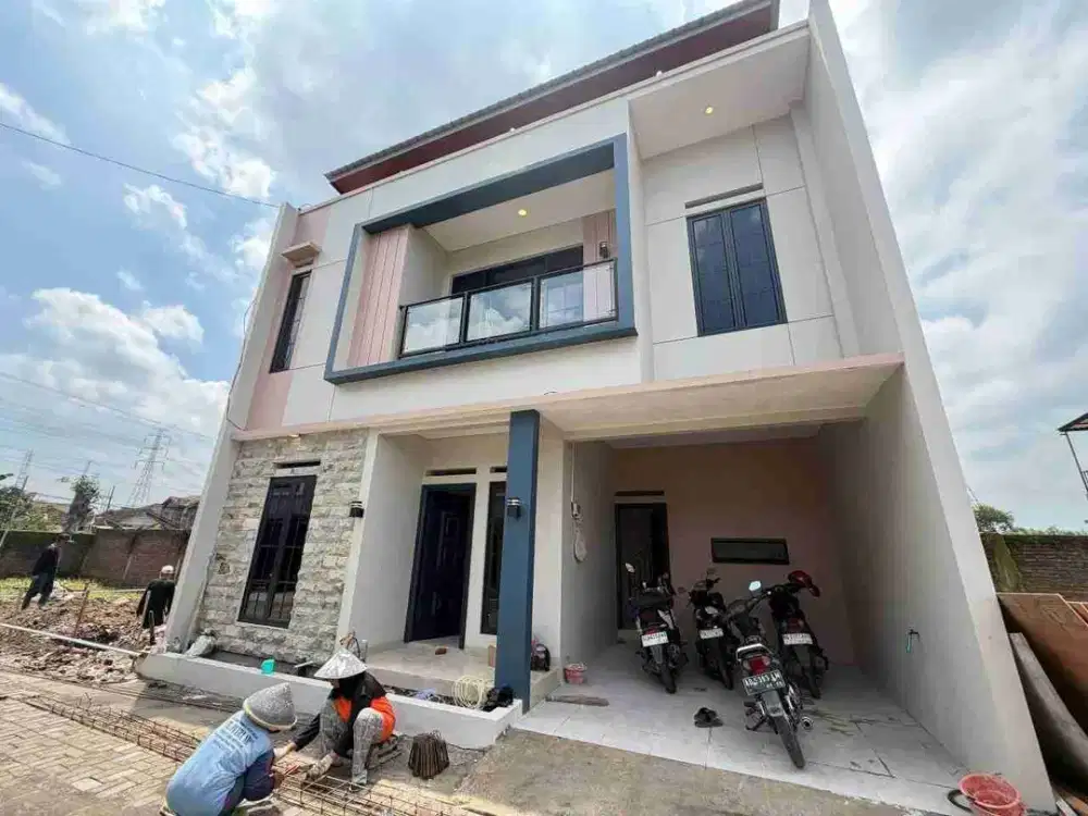 Rumah Baru 2 Lantai Dekat Kampus UMS Harga 500 Jutaan Saja