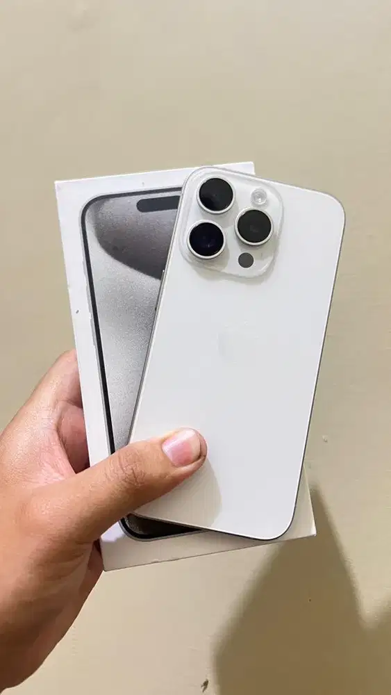 IPHONE 15 PRO 128 INTER ALLOPT NO MINUS SIAP PAKAI FULLORIAN TT/BT ON
