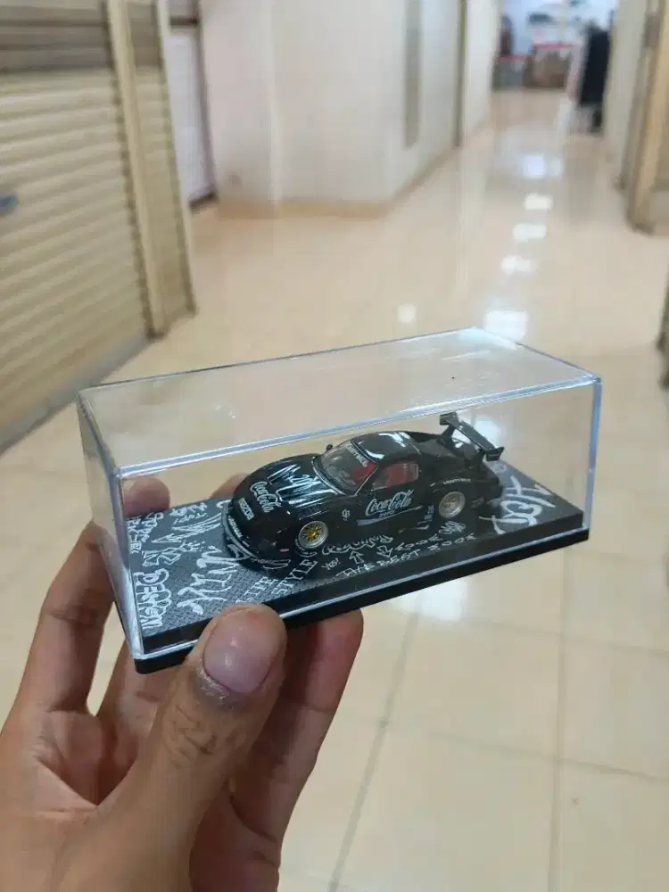 Inno64 1/64 diecast Maxda RX-7 FD3S LB-super silhouette black cocacola