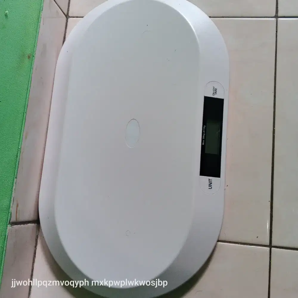 Timbangan badan bayi baby digital scales 20 KG