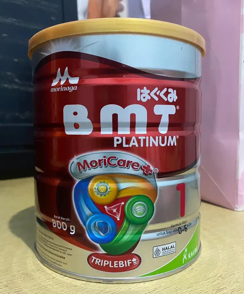 Morinaga bmt platinum 0-6 bulan 800 gram