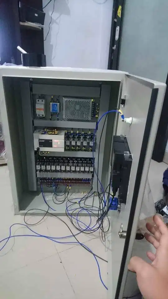 Panel maker PLC, HMI, monitoring system