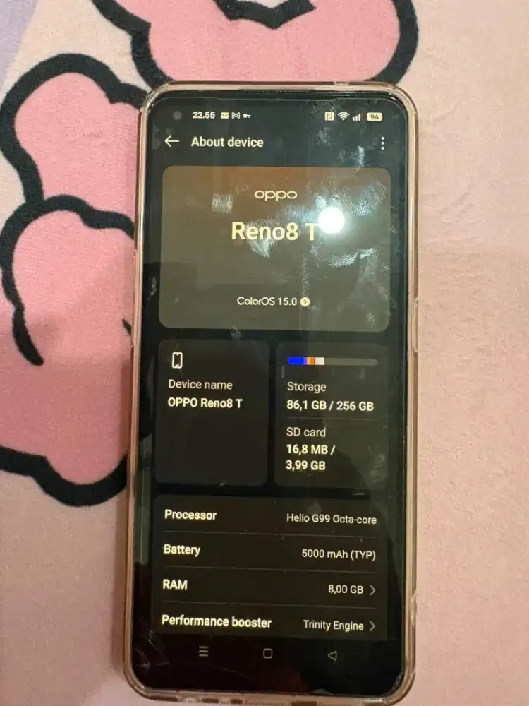 Oppo reno 8t 8/256
