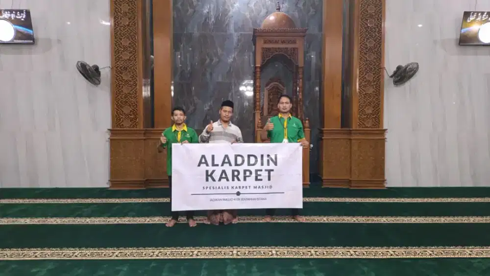 Jual Cepat Karpet Masjid Tipe Super Benang Import