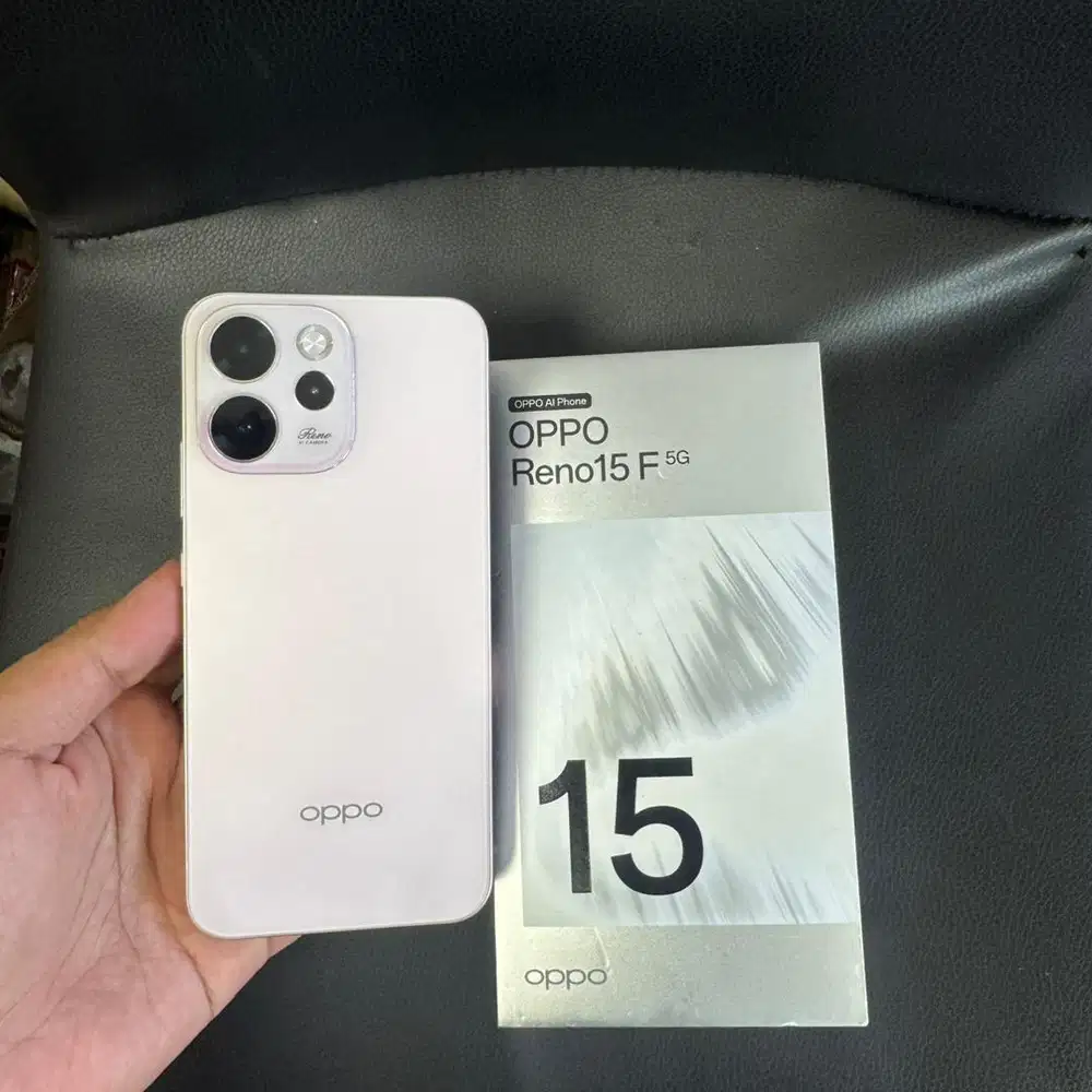 Oppo reno 15f 5G 8/256gb fullset second