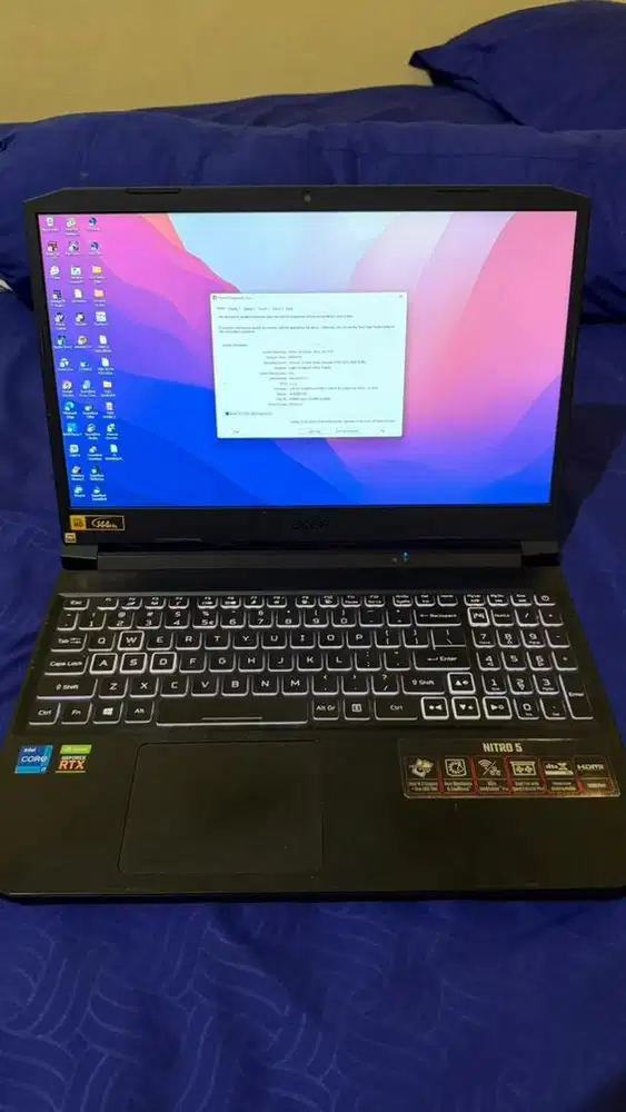 ACER NITRO 5 i7-11800H RTX 3050 Gaming
